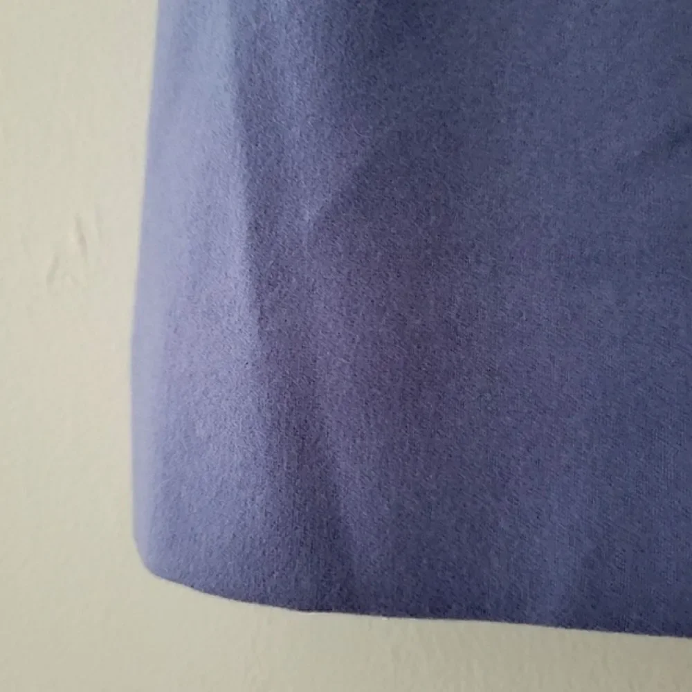Vintage Pendleton Woollen Mills Pencil Skirt Periwinkle Blue/Purple 6 Wool